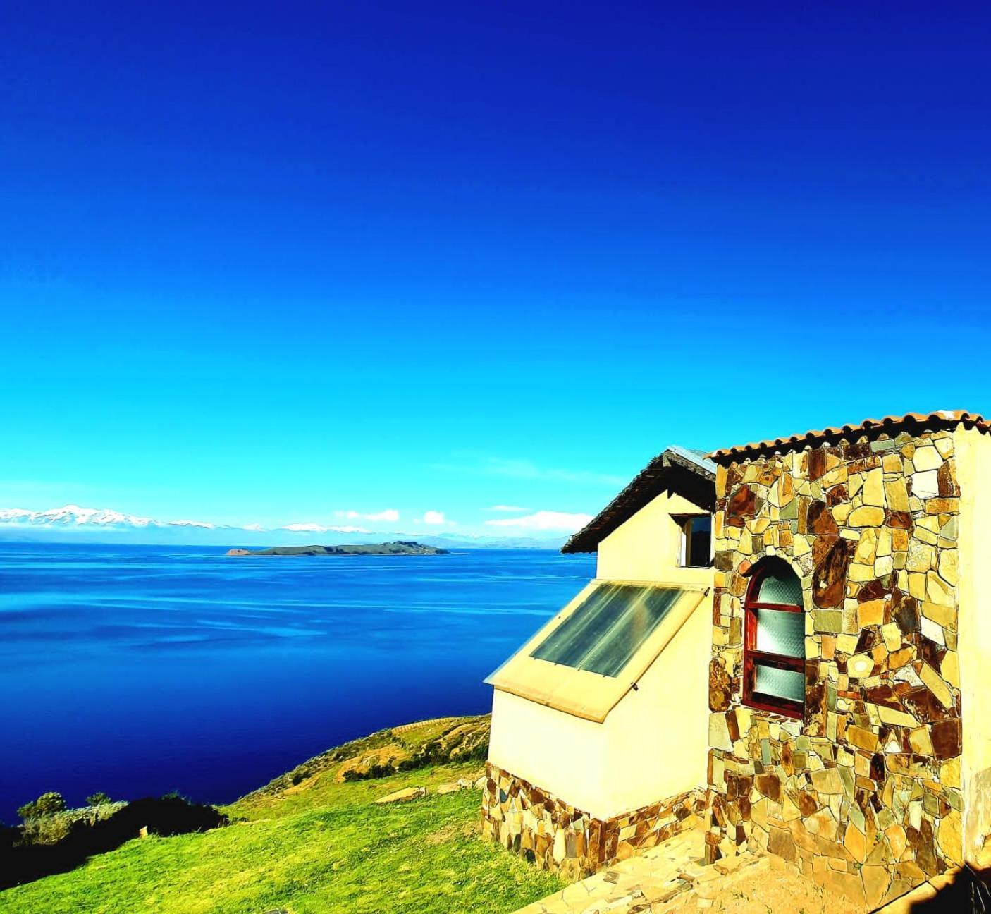 Ecolodge Santo Campo Isla del Sol Bagian luar foto