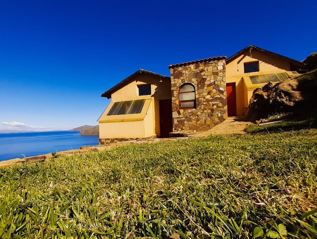 Ecolodge Santo Campo Isla del Sol Bagian luar foto